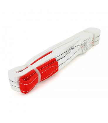 СТРОП текстильный плоский петлевой 10/35мм, 4 слоя, петля 30см, 2м/1т