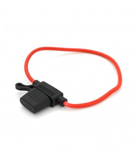 Автомобільний провідний утримувач запобіжника 1015/12, 1A-47A,250V пилу/водонепроникний, мідь, 30см.в корпусі ПВХ