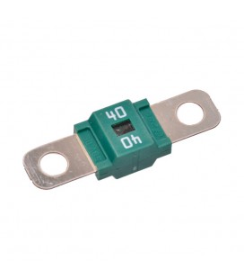 Предохранитель плоский SBFW-L-40, 40A, 58V, M6, 12х41mm, Green