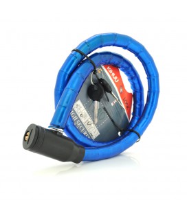 Замок велосипедний на ключі YT1880, довжина 900мм, Mix color