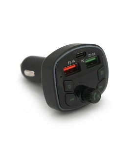 FM-модулятор Q7 з еквалайзером, 3.1A, PD18W, USB, TF, 55.5х41.5х37.5