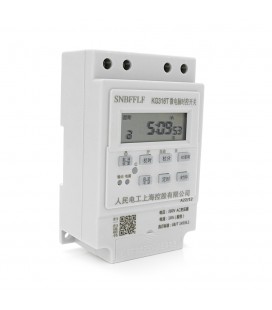 Реле часу KG316T з індикацією затримки часу, для підключення на DIN-рейку, AC:380V, Box