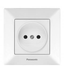 Розетка Panasonic Arkedia Slim, белая