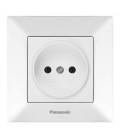 Розетка Panasonic Arkedia Slim, біла
