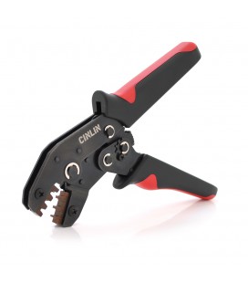 Инструмент обжимной SN-28B для обжимки клемм, 0.3-1.0mm2, Black-red