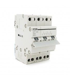 Модульный перекидной автомат трехпозиционный ( перекидной автомат) Voltronic SF219G-3P-40A с общим выходом, прозрачная крышка