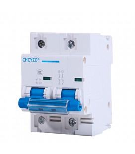 Автоматический выключатель постоянного тока CHCYZO RKB1/DC-B80, 2P, 80A, 12-125V