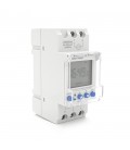 Реле часу Sinotimer TM928RAKL, на DIN-рейку, LCD, програмований, змінна батарея, 16А, 85-265V, 87х65х35 мм
