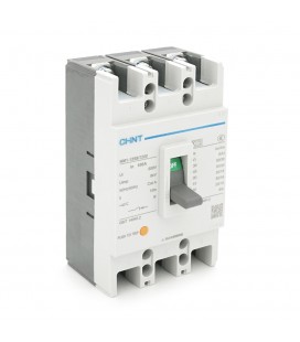 Автоматичний вимикач змінного струму CHNT NM1-125S/3300-100А 3P, 380 В. 100A. 8КА/400В 10КА/800В. 155*90*68mm