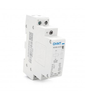 Контактор CHINT NCH8-25/20 220V,25А, 5kW, 2NO, на DIN-рейку, 85*65,5*18мм
