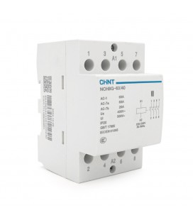 Контактор CHINT NCH8-63/40 220V,40А, 40kW, 4NO, на DIN-рейку, 85*65,5*54мм