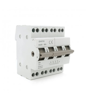Модульний перекидний автомат трипозиційний (перекидний автомат) Voltronic HGO8-4P-40A