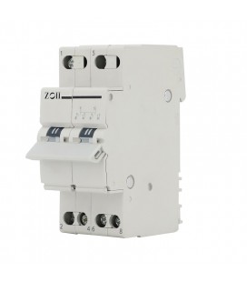 Модульний перекидний автомат трипозиційний (перекидний автомат) ZOII SF219G-2P-40A із загальним виходом