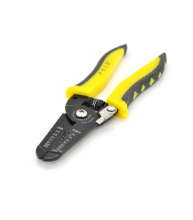 Инструмент для зачистки кабеля 7-1 Stripper YTH-5021, black- yellow, AWG22-10
