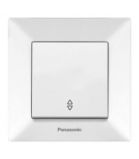 Выключатель Panasonic Arkedia Slim одноклавишный проходной, белый