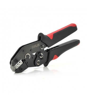 Инструмент обжимной SN-2549 для обжимки клемм, 0.14-1.5mm2, Black-red