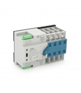 Автомат ввода резерва (АВР) четырехполюсный YRQ2PC-125PV , 400V/125A на DIN-рейку для инверторов