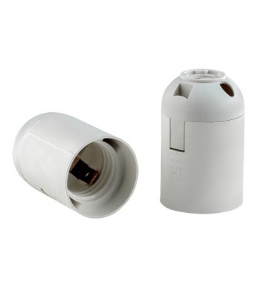 Патрон електричний цоколь Е27 білий