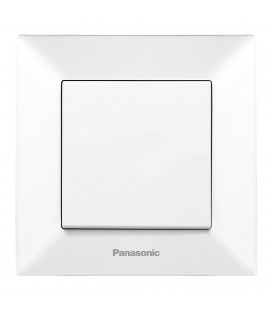 Выключатель Panasonic Arkedia Slim одноклавишный, белый