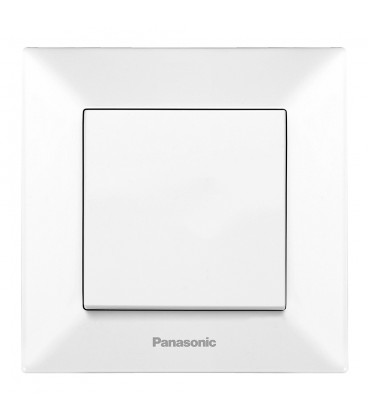 Выключатель Panasonic Arkedia Slim одноклавишный, белый