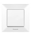 Вимикач Panasonic Arkedia Slim одноклавішний, білий