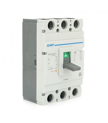 Автоматичний вимикач змінного струму CHINT NM1-630S/3300B-630A 3P, 380 В. 500-630A. 50КА/400В 8КА/690В. 270,5 * 182 * 112mm
