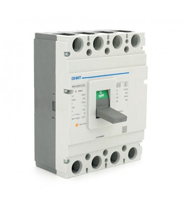 Автоматичний вимикач змінного струму CHINT NM1-400S/4300-400A 4P, 380 В. 315-400A. 35КА/400В 8КА/690В. 270,5 * 240 * 112mm