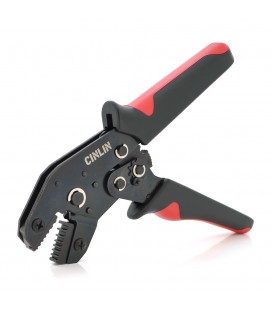Инструмент обжимной SN-02WF для обжимки клемм, 0.14-2.5mm2, Black-red