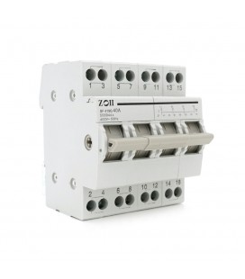 Модульный перекидной автомат трехпозиционный ( перекидной автомат) Voltronic SF219G-4P-40A с общим выходом