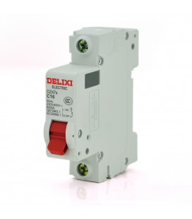 Автоматический выключатель переменного тока Delixi HDBE DZ47S 1P/16A, 230/400V