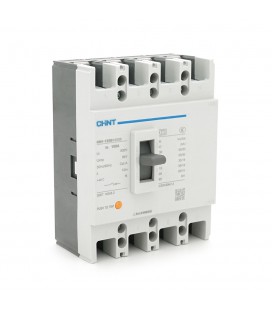 Автоматичний вимикач змінного струму CHINT NM1-125S/4300-100А 4P, 380 В. 100A. 8КА/400В 10КА/800В. 155*120*68mm