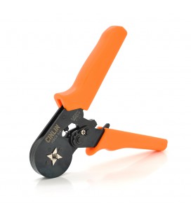 Кримпер CINLINELE HCS8 6-4 для обжима кабельного наконечника, 0.25-10mm2, Orange