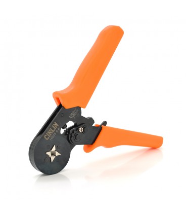 Крімпер CINLINELE HCS8 6-4 для обтиску кабельного накінечника, Orange