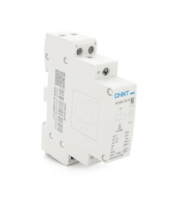 Контактор CHINT NCH8-20/20 AC24V,20А, 4kW, 2NO, на DIN-рейку, 85*65,5*18мм