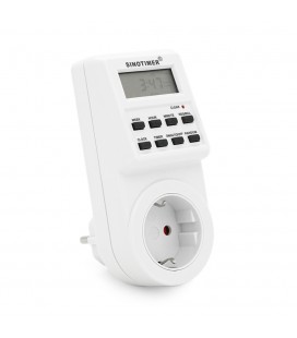Розетка c цифровым недельным таймером Sinotimer TM516, 16A, 3000W, 230V
