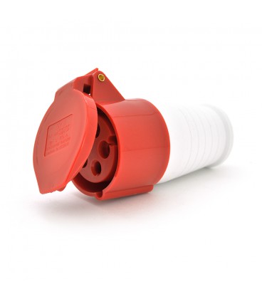 Розетка накладна SF-215, 5 полюсів, 3Р + N + E, 16А, 380V, IP44