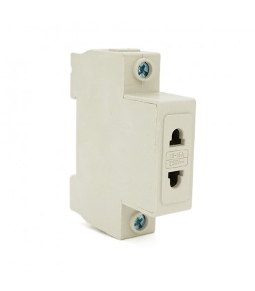 Модульна розетка Chenf Universal на DIN-рейку, 250V/10-16A, Box