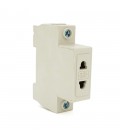 Модульна розетка Chenf Universal на DIN-рейку, 250V/10-16A, Box