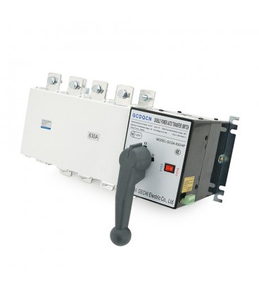 Автомат введення резерву (АВР) чотириполюсний GCQ4P200A , 220V/250A, Здатність, що вимикає KA: 6, Гвинтова фіксація, 360*177*165