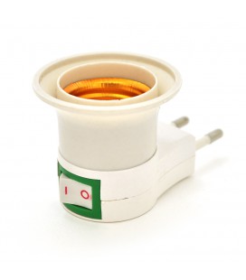 Патрон E27 переносной, 220V