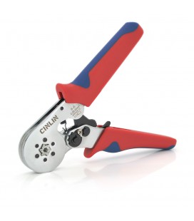 Кримпер CINLINELE HCS8 6-6 для обжима кабельного наконечника, blue + набор кабельных наконечников (VE0508,VE7508,VE1008,VE1508,V