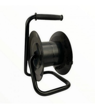 Катушка для удлинителя до 15м без кабеля на 4 гнезда с заземлением Ø185 мм