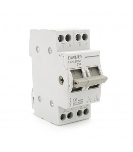 Модульний перекидний автомат трипозиційний (перекидний автомат) Voltronic FHM5-63/2P, 220/380В