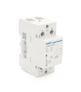 Контактор CHINT NCH8-63/02 220V,63А, 12kW, 2NC, на DIN-рейку, 85*65,5*36мм