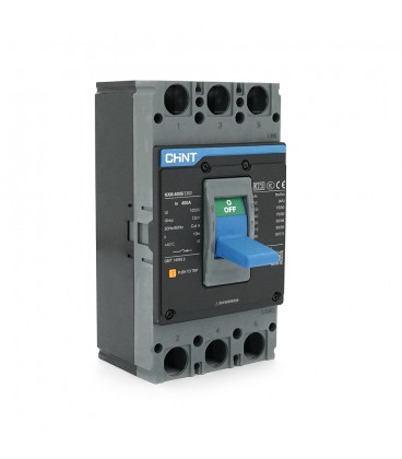 Автоматический выключатель переменного тока CHINT NXM-400S-3300-400A, 3P, 400A, 415V, 50kA, 8kV