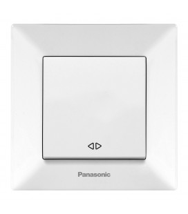 Выключатель Panasonic Arkedia Slim одноклавишный перекрестный белый