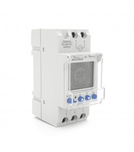 Реле часу Sinotimer TM929AK, на DIN-рейку, LCD, програмований, змінна батарея, 16А, 230V, 87х65х36 мм