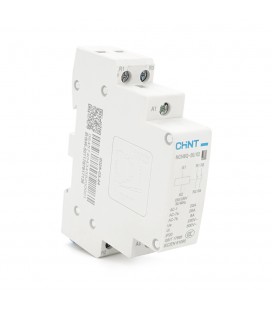 Контактор CHINT NCH8-20/02 220V,20А, 4kW, 2NC, на DIN-рейку, 85*65,5*18мм