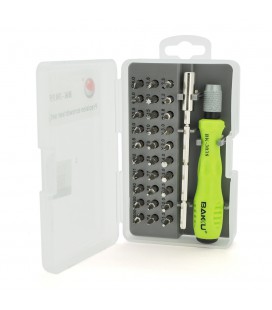 Набір викруток BAKKU BK-3035 (Ручка + 30насадок), Box