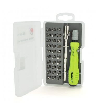 Набір викруток BAKKU BK-3035 (Ручка + 30насадок), Box